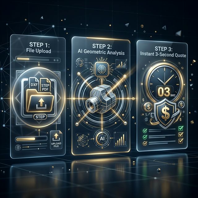 CNC 견적 프로세스 3단계