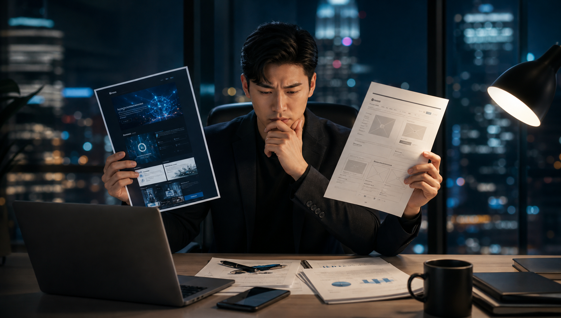 노코드 AI 홈페이지 빌더 vs 전문 제작, 사업 단계별 뭘 선택해야 할까?
