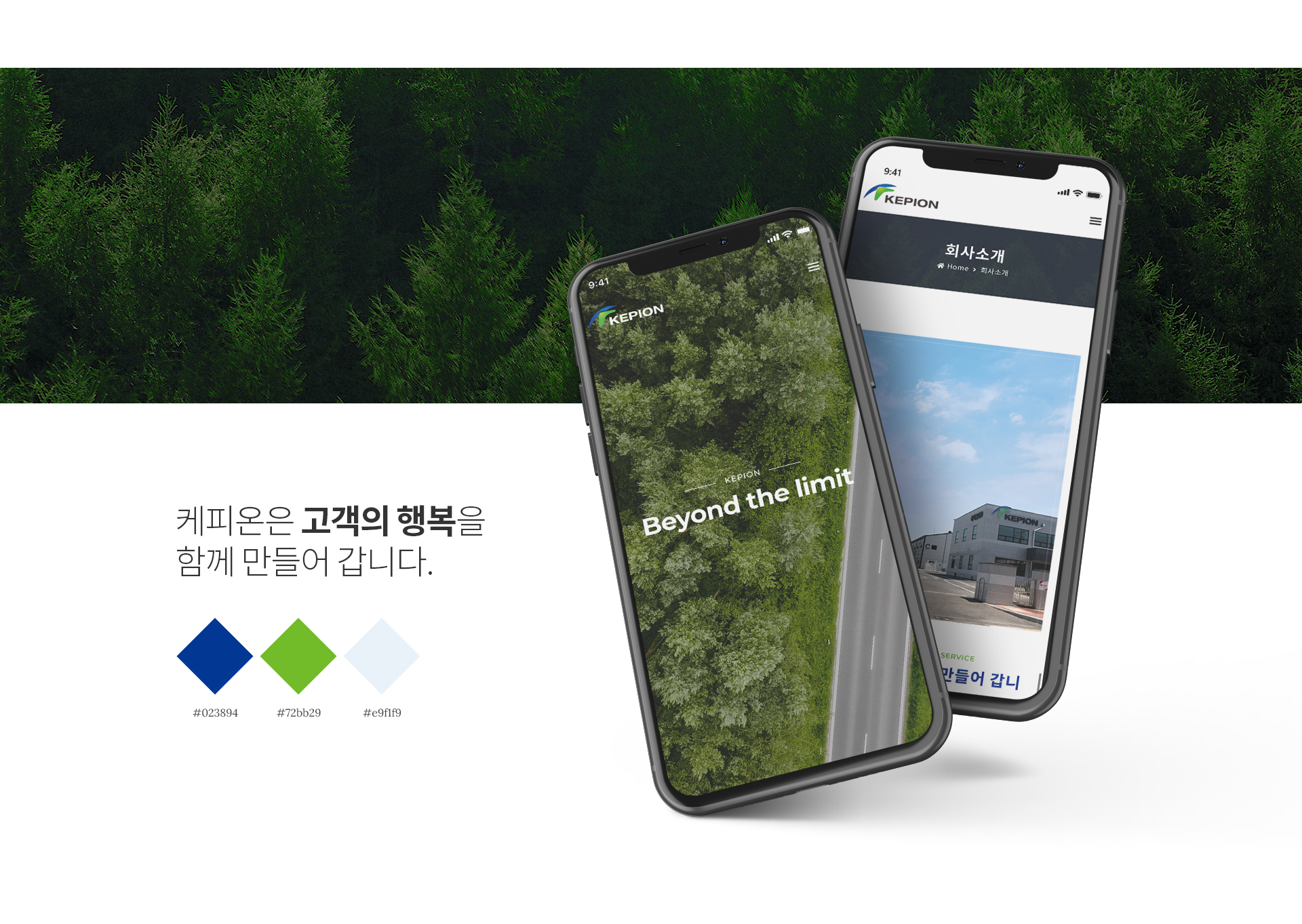 케피온 사이트제작