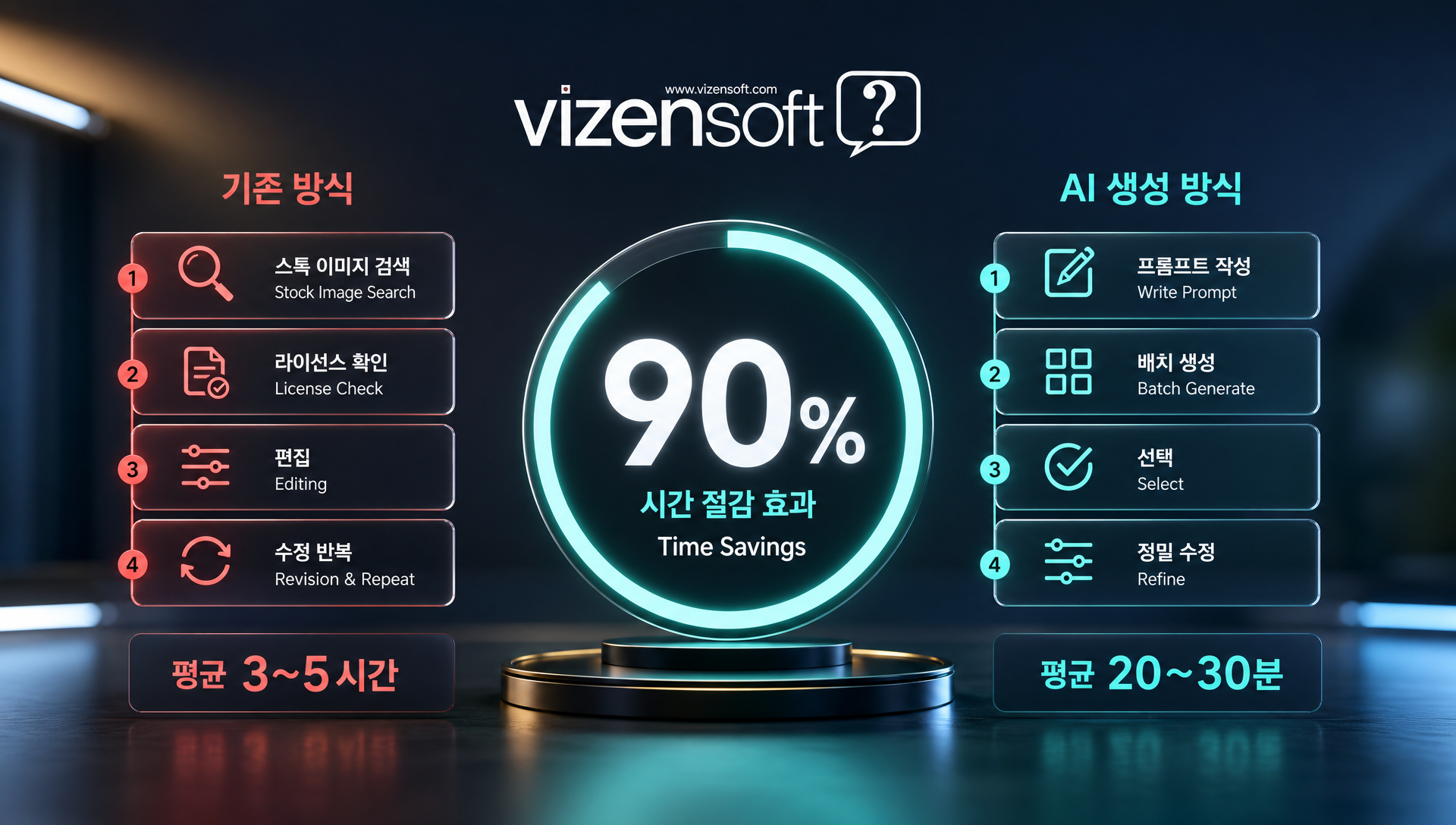프롬프트 입력으로 수초 내 고품질 이미지를 생성하는 AI 이미지 생성 도구 작동 과정