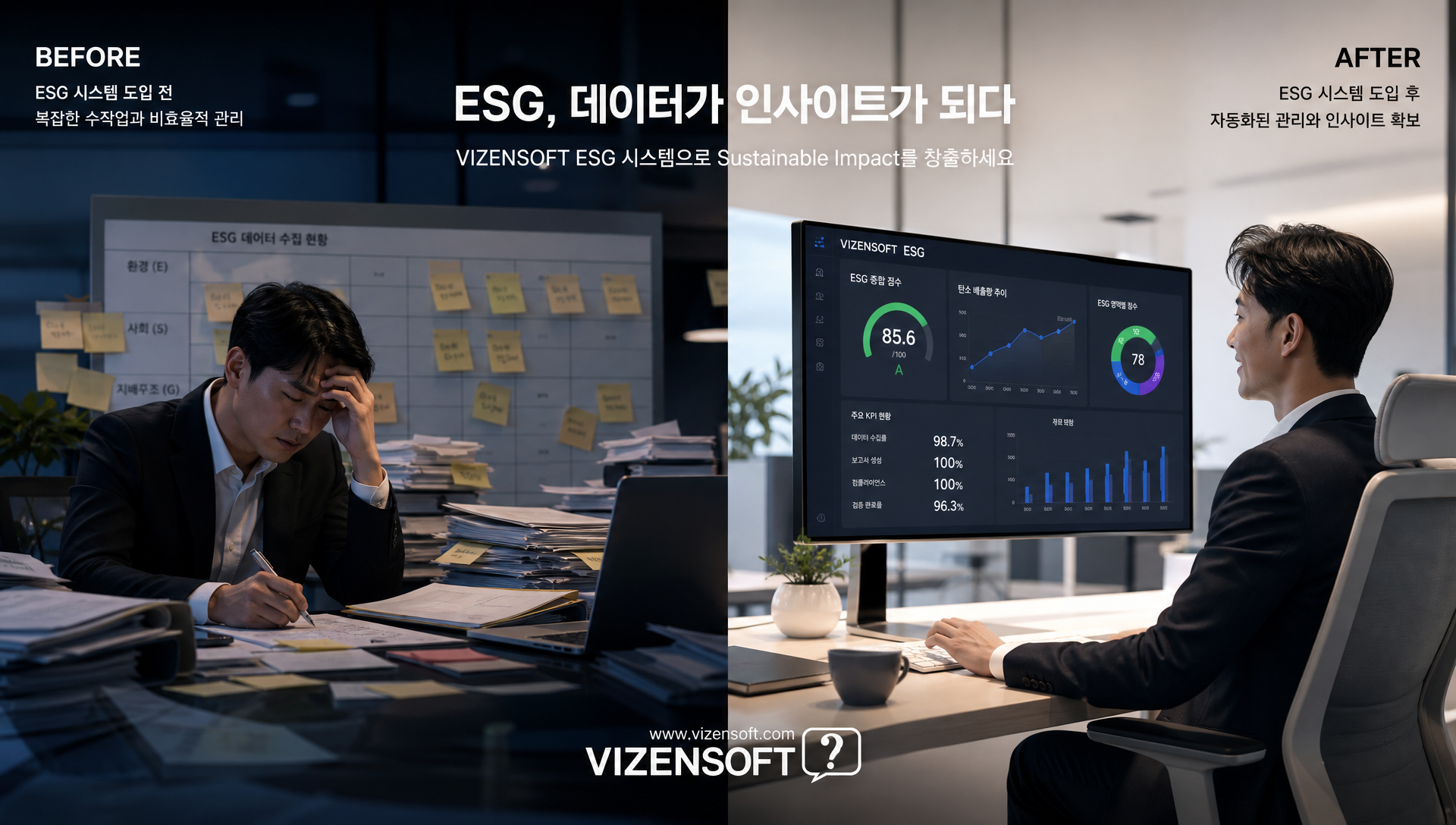 ESG 시스템 도입 후 협력사 관리 효율성 개선 사례