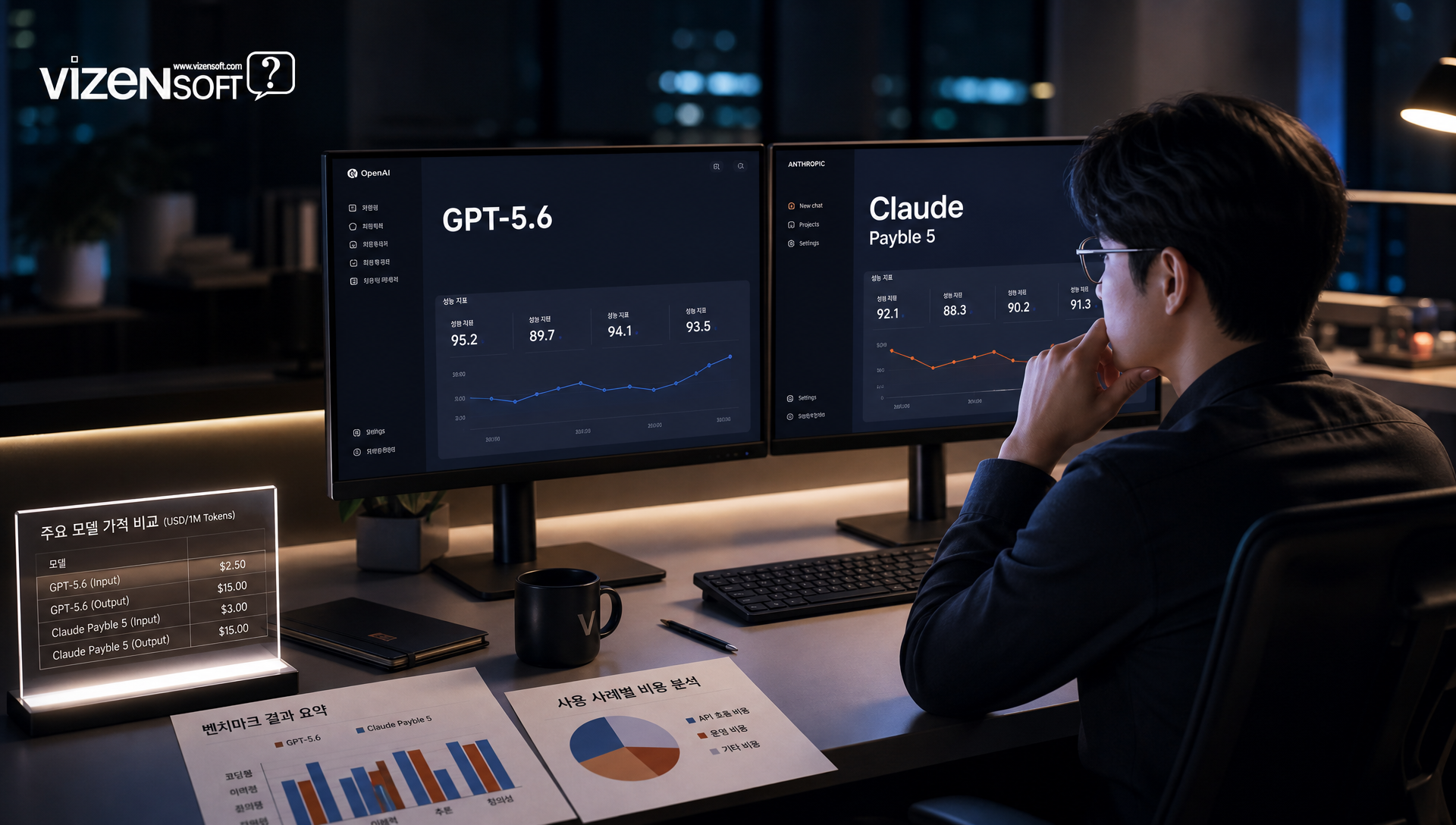 GPT-5.6과 클로드 페이블5 프론티어 AI 모델 비교 분석 차트