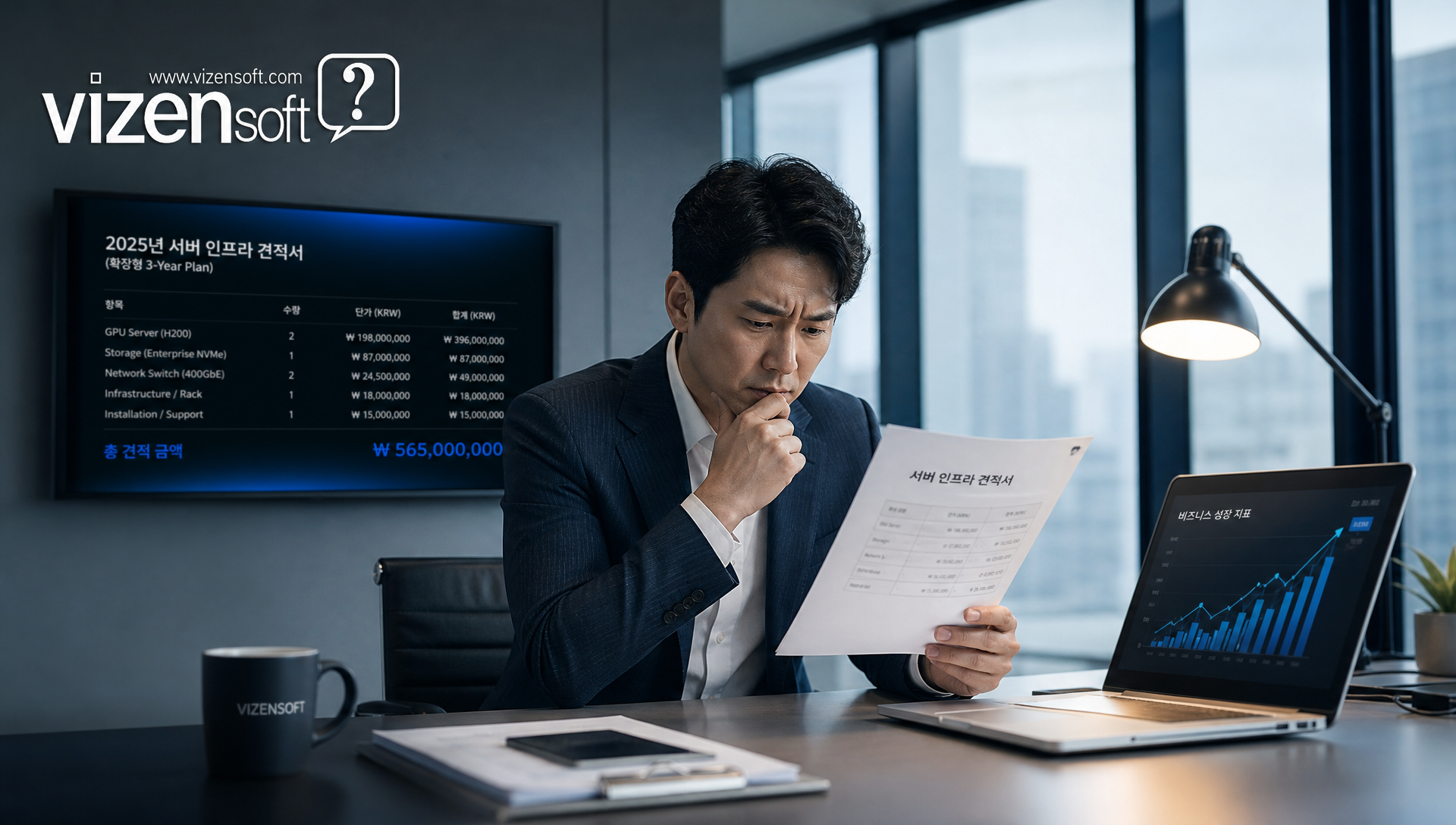 화웨이 어센드 AI칩과 엔비디아 칩 성능 비교 차트