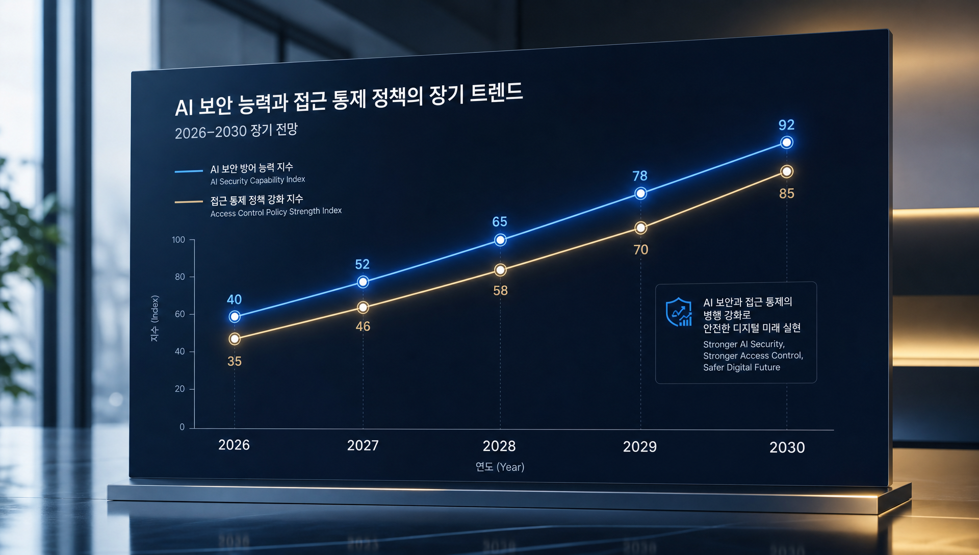 3~5년 뒤 방어자와 공격자 능력 격차 재편 시나리오