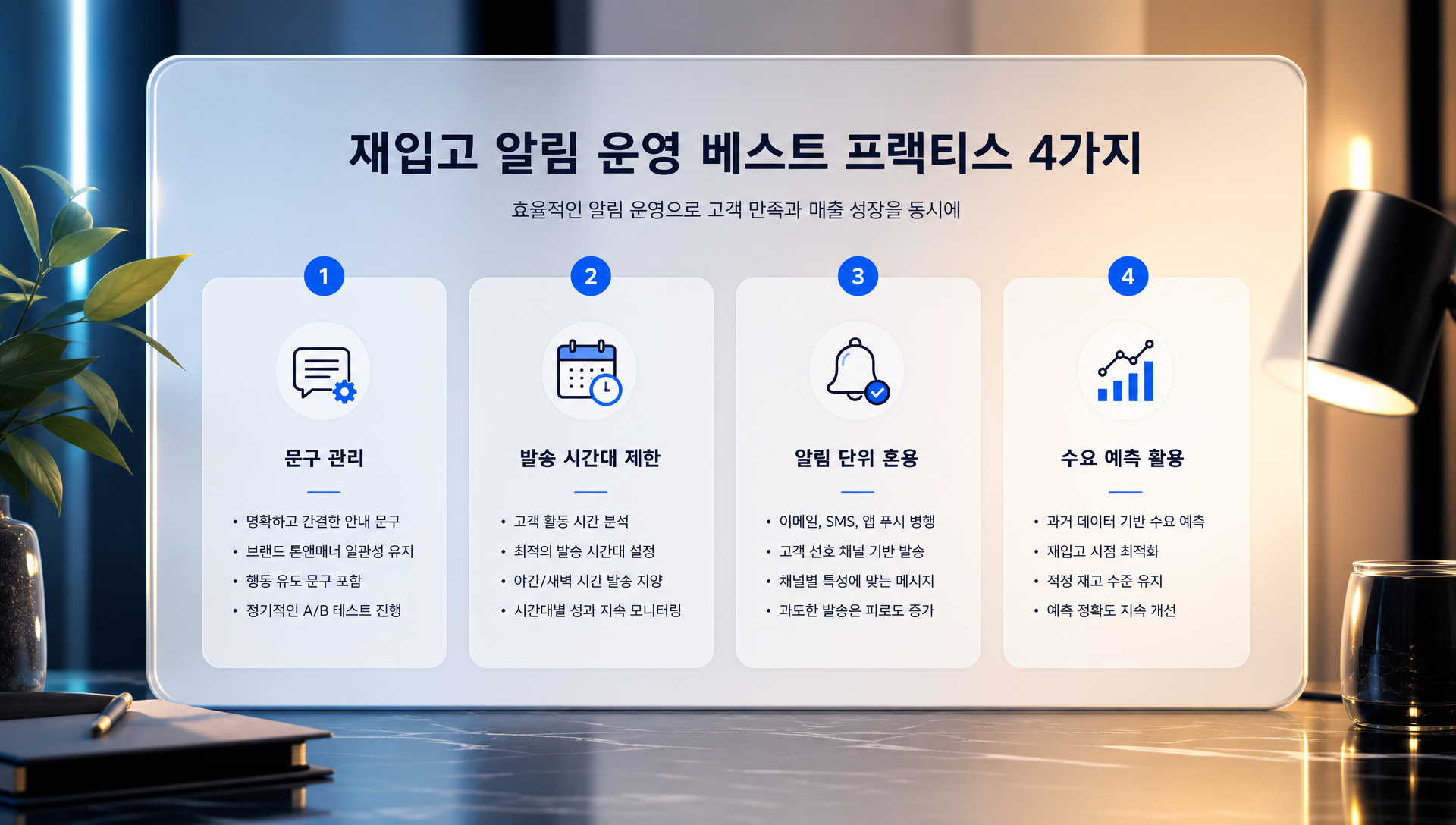 재입고 알림 운영 팁과 베스트 프랙티스 사례