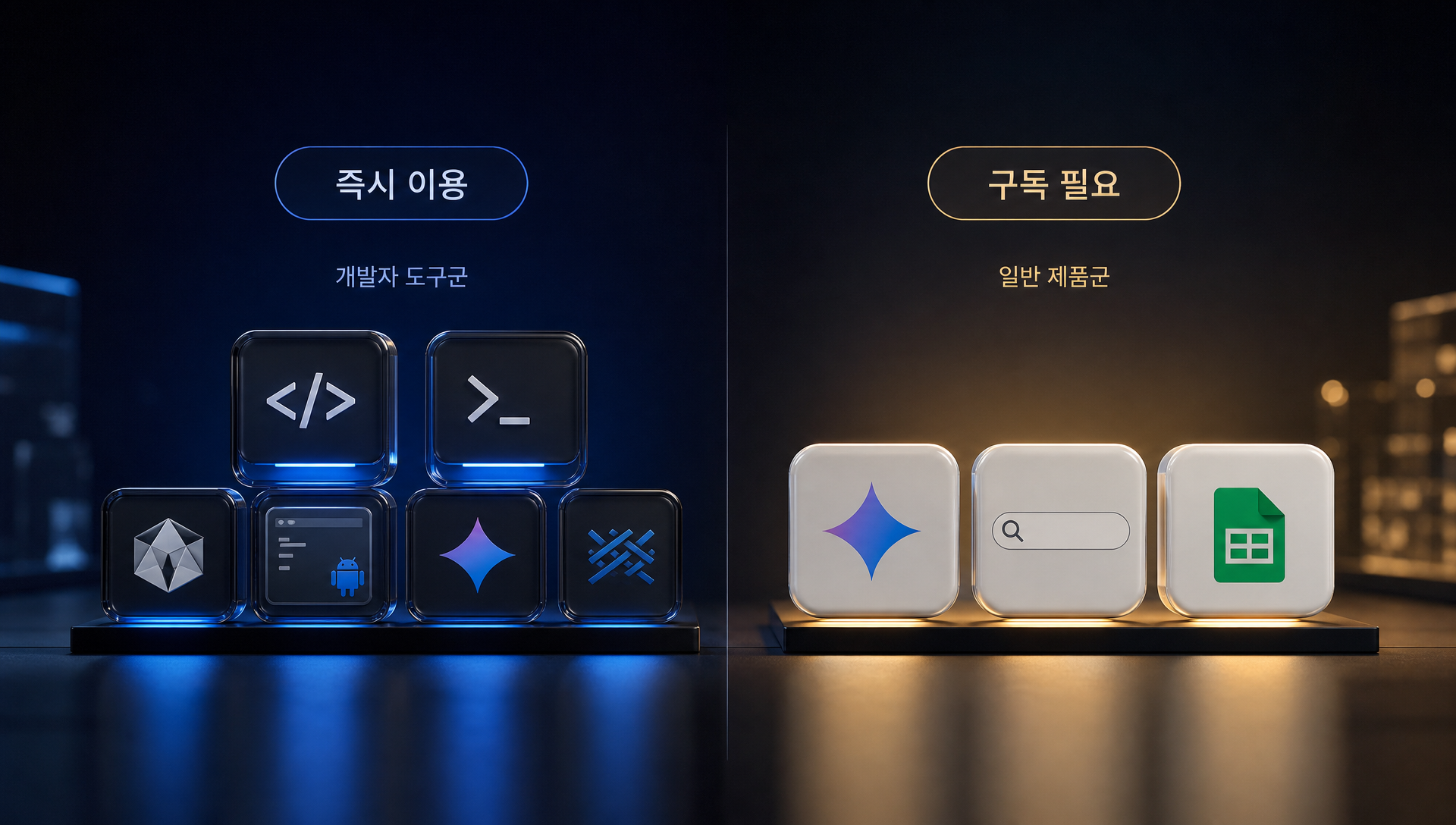 개발 도구와 일반 제품별 제미나이 3.8 플래시 접근 조건 정리 표