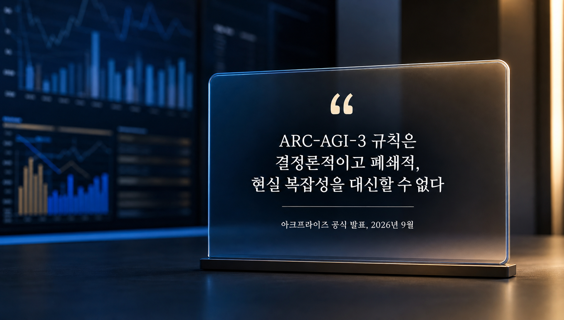 ARC-AGI-3 제한된 환경의 한계와 현실 문제 일반화 불가능성 설명