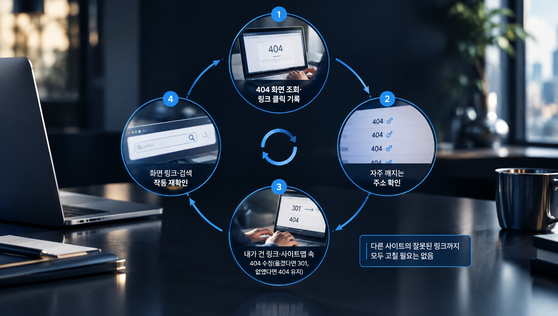 Search Console에서 사이트맵 속 404 오류를 확인하고 우선순위로 정렬하는 과정