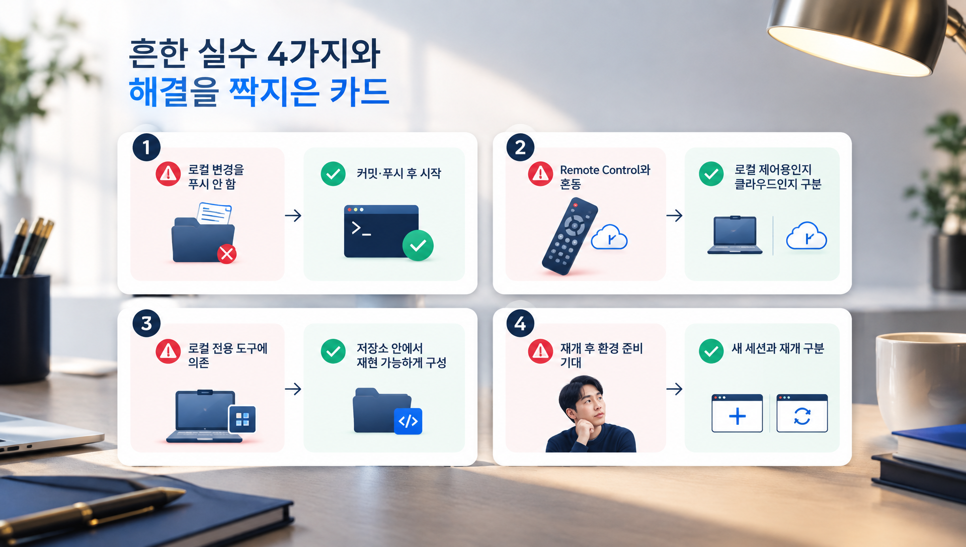 Claude Code 클라우드 세션 사용 시 자주 하는 실수 사항 정리