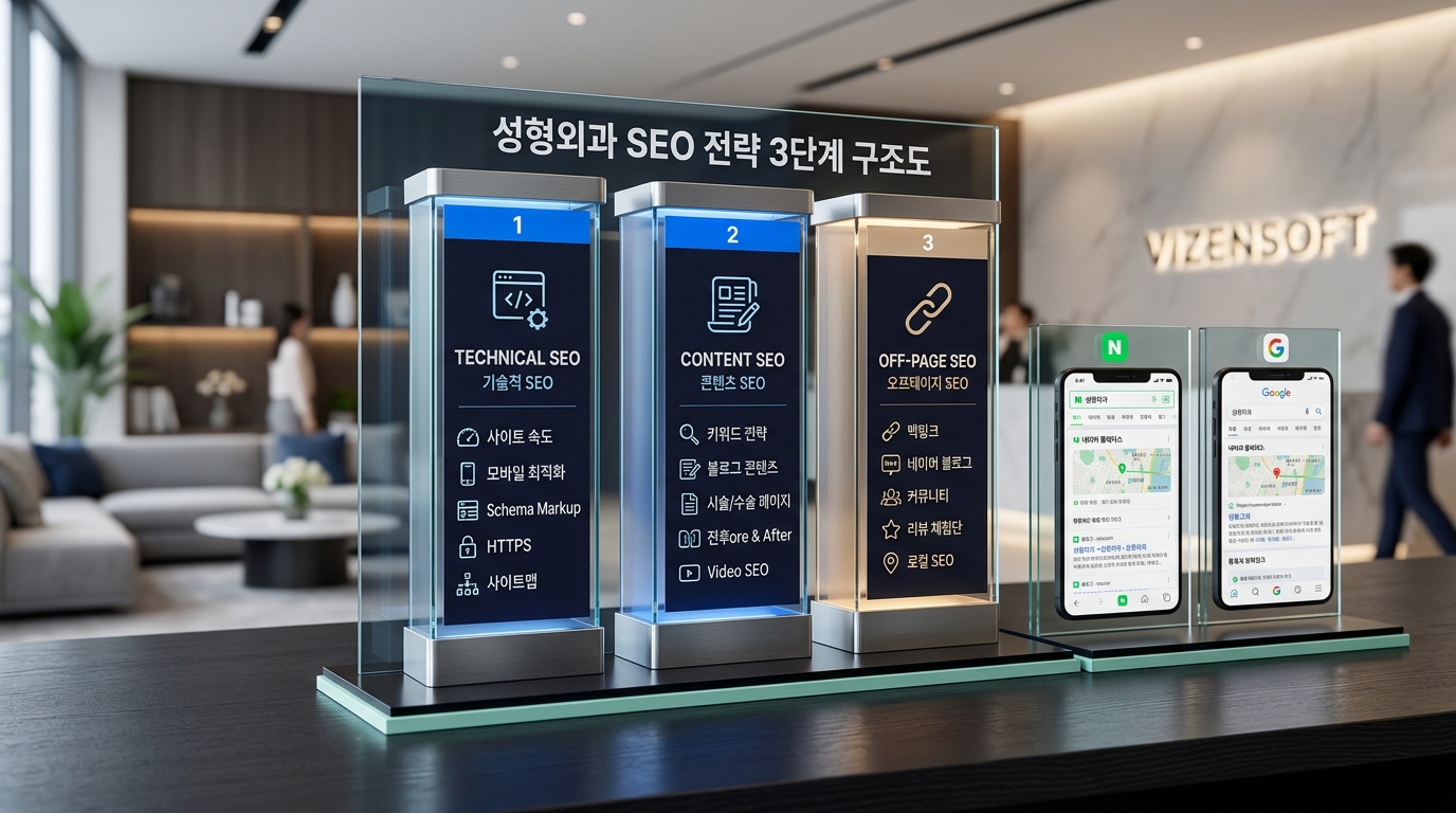 성형외과 SEO 검색 최적화 전략 및 키워드 분석 시스템