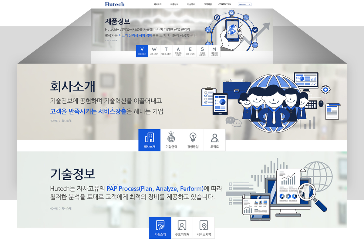 삼원테크 기업홈페이지