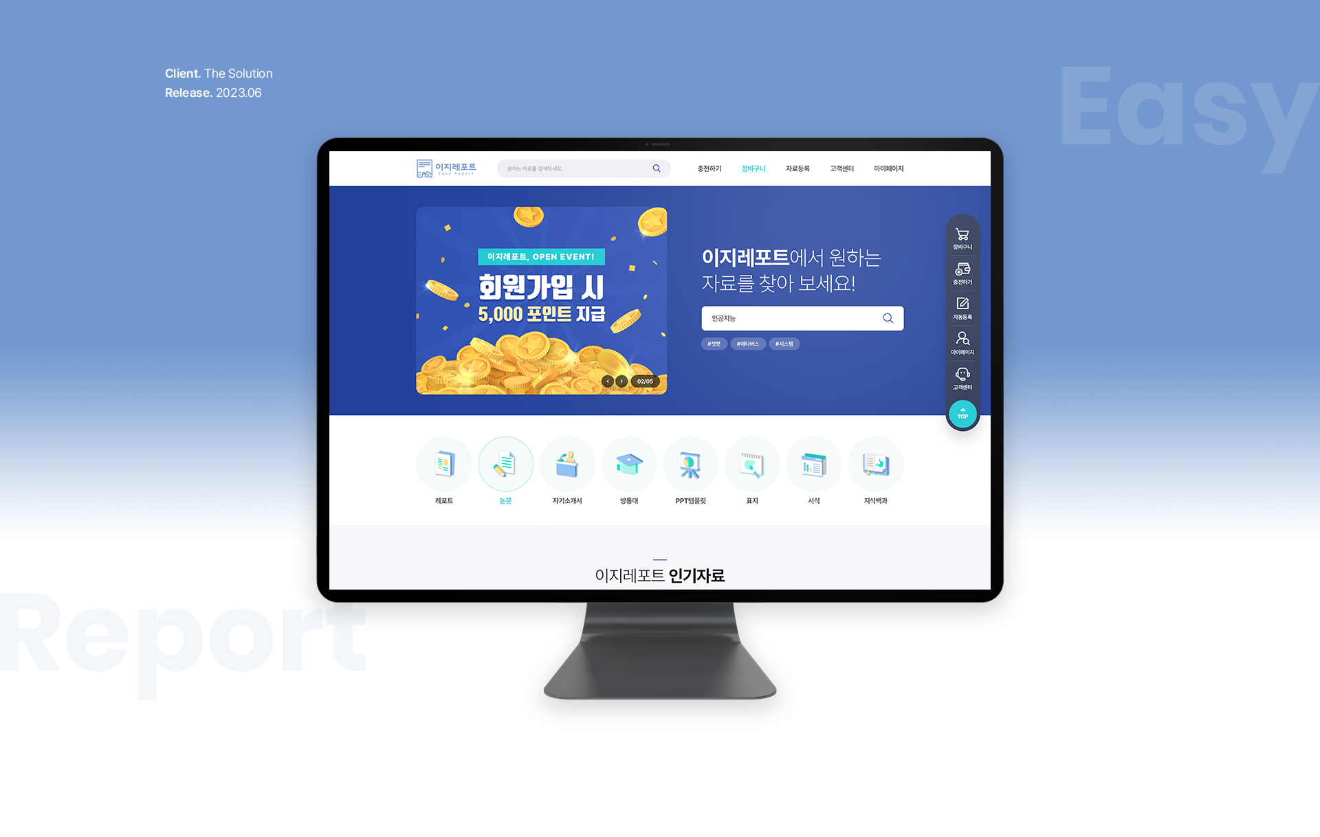 더솔루션 쇼핑몰제작