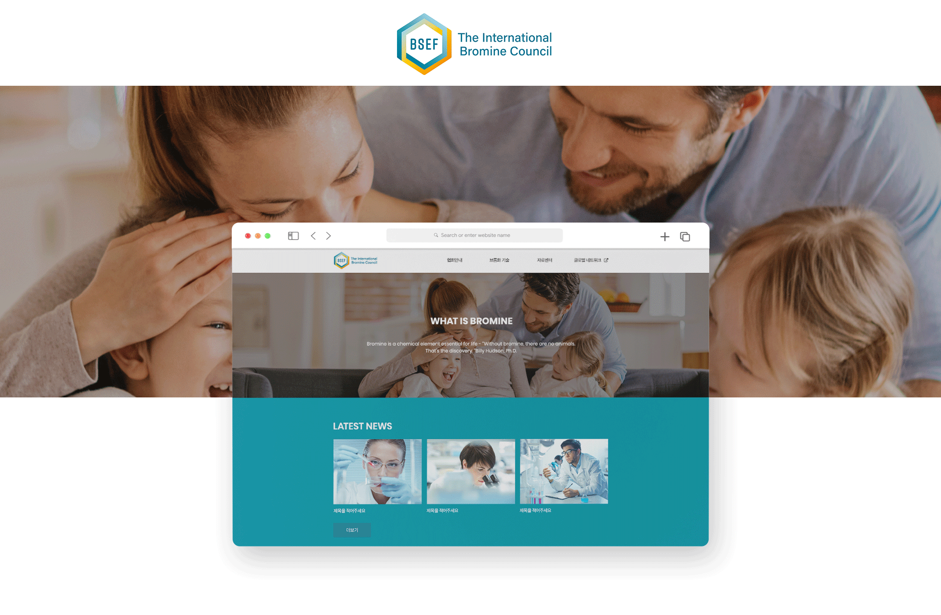 BSEF 홈페이지제작