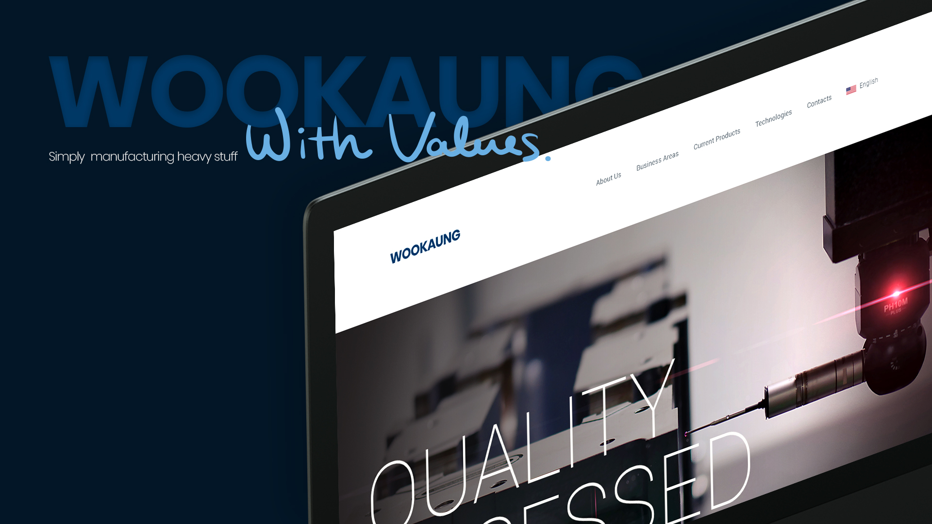 우광산업 홈페이지제작