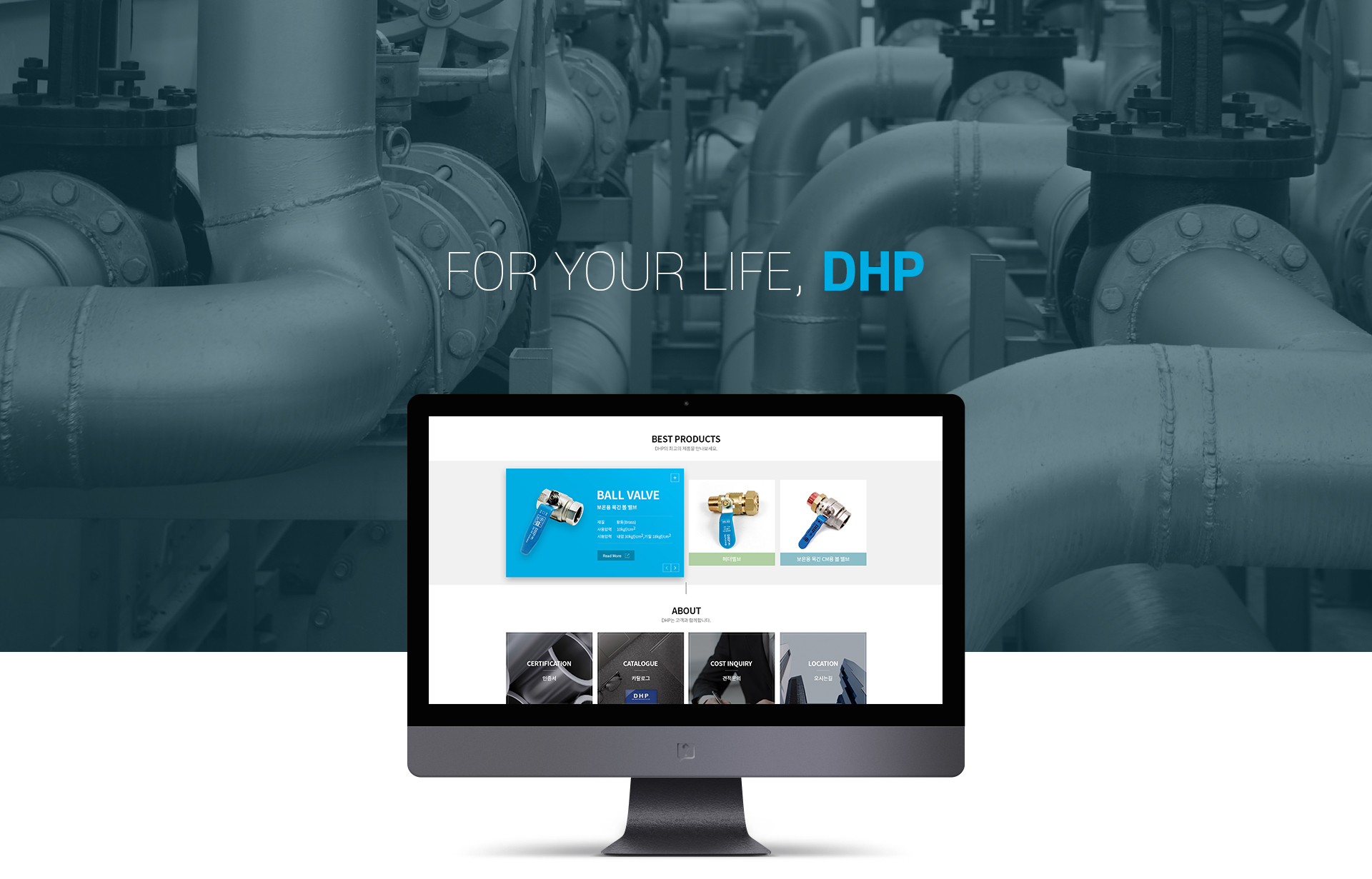 DHP 홈페이지제작