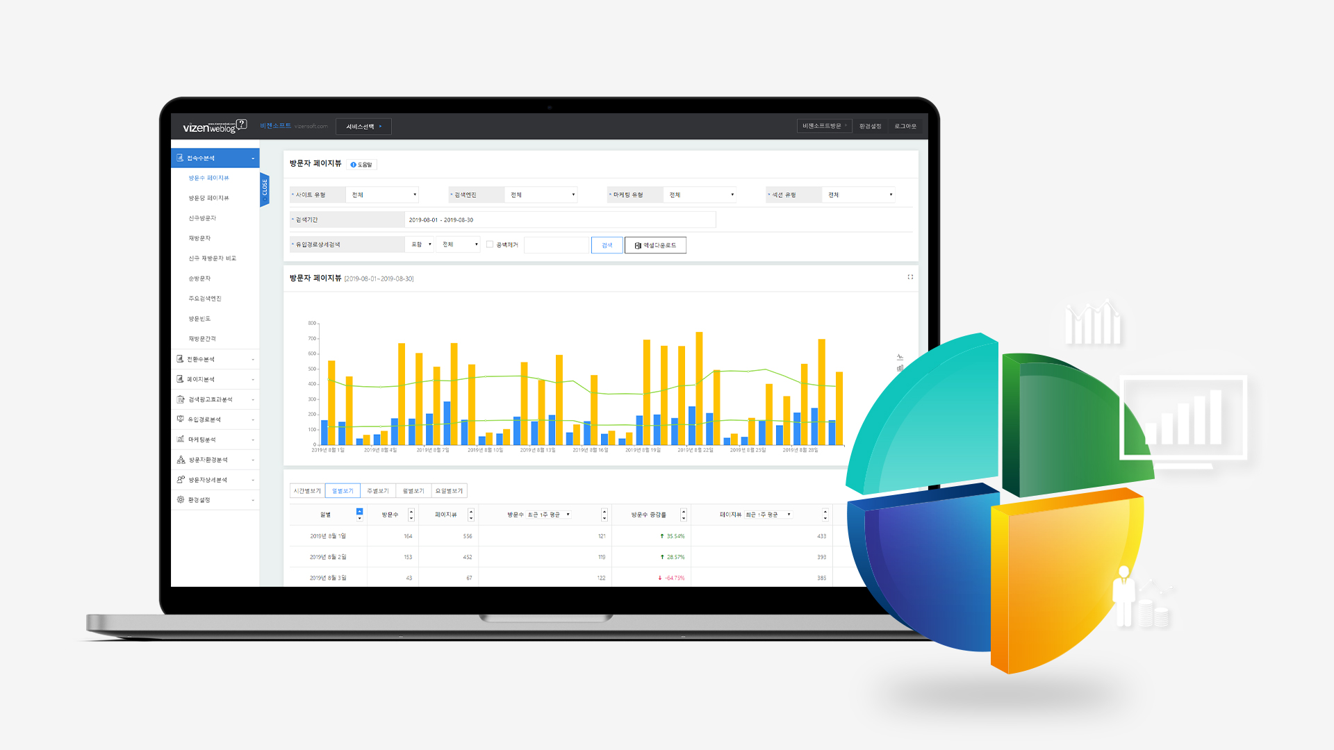 비젠웹로그 프로그램개발