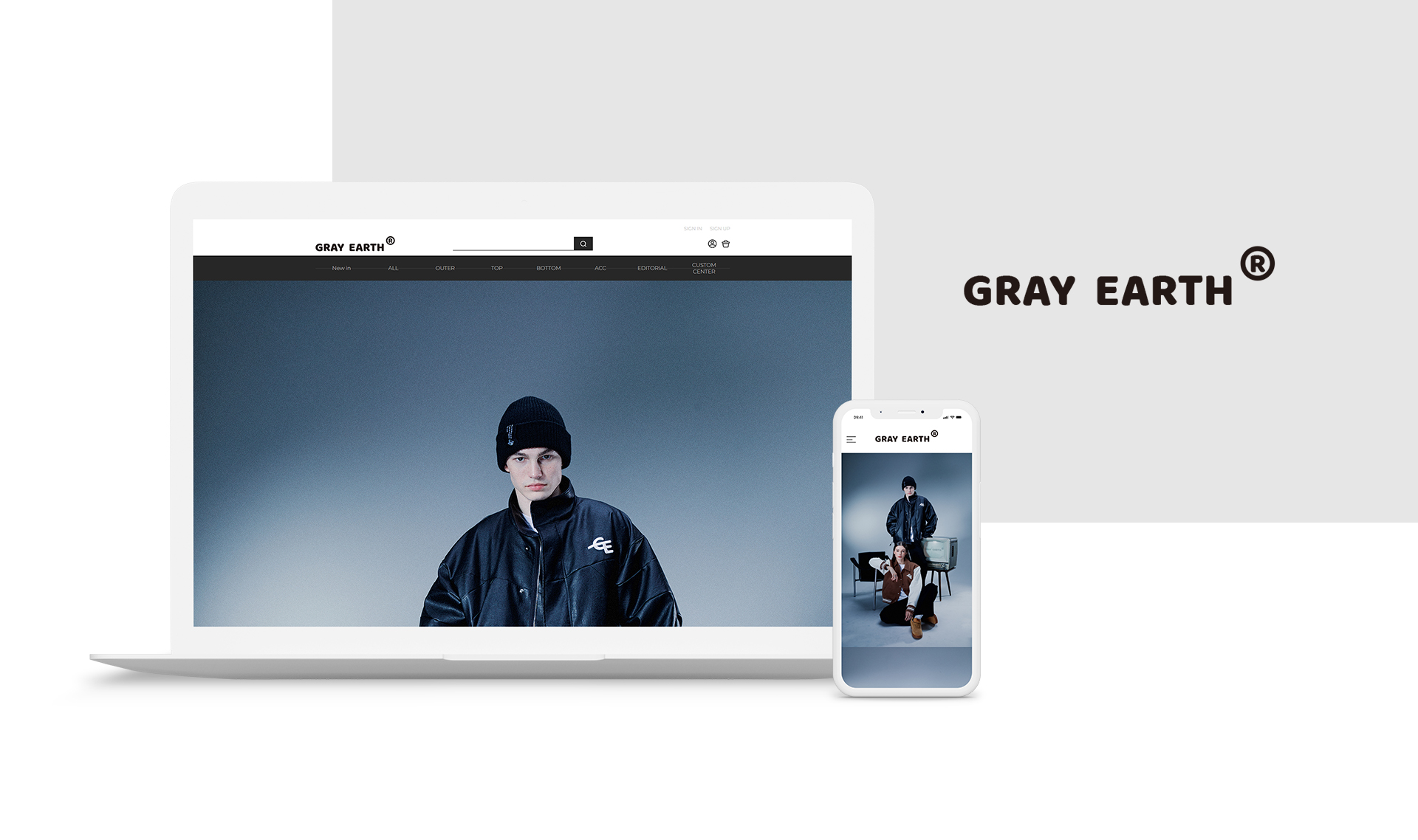 그레이지구 쇼핑몰제작