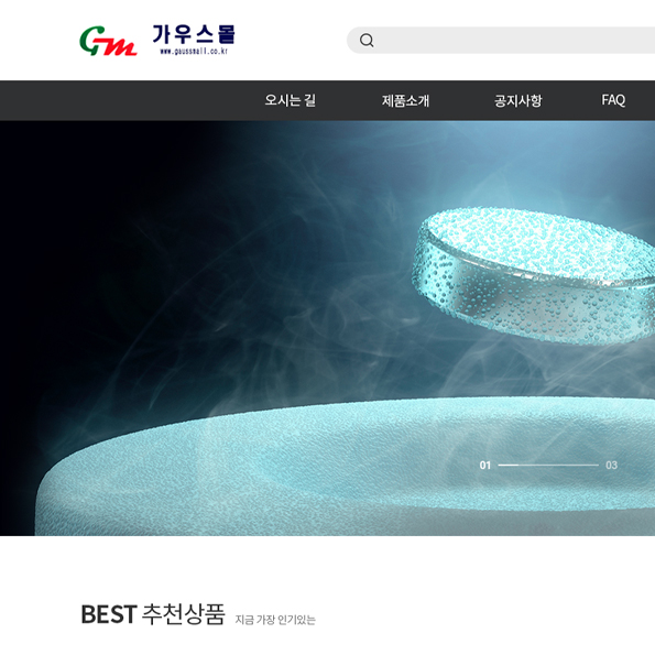 가우스마그네트 쇼핑몰제작